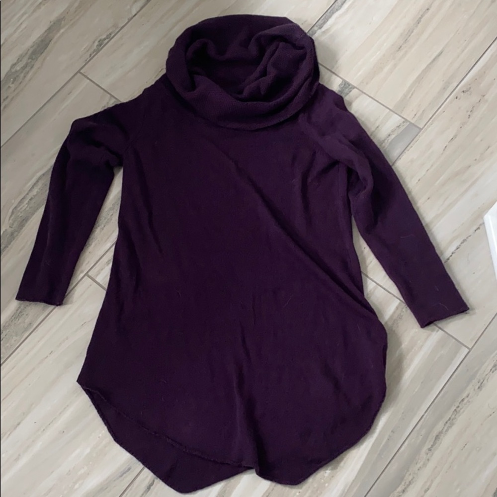 The Limited Asymmetrical Cowl Neck Sweater